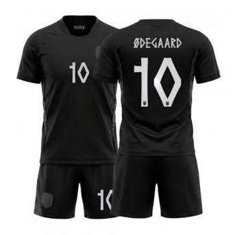 Billige Fotballdrakt Norge Martin Odegaard #10 Replika Bortedraktsett Barn VM 2026 Kortermet (med bukser)